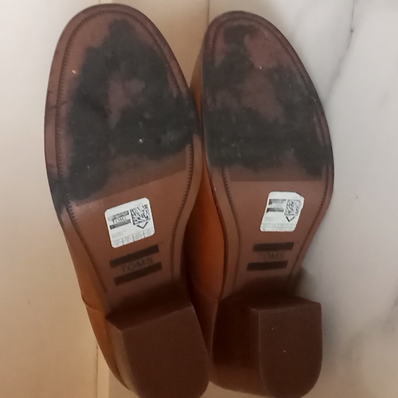 Toms Carpe Diem Leila Brown Leather Boots Sz 6 - Picture 6 of 8